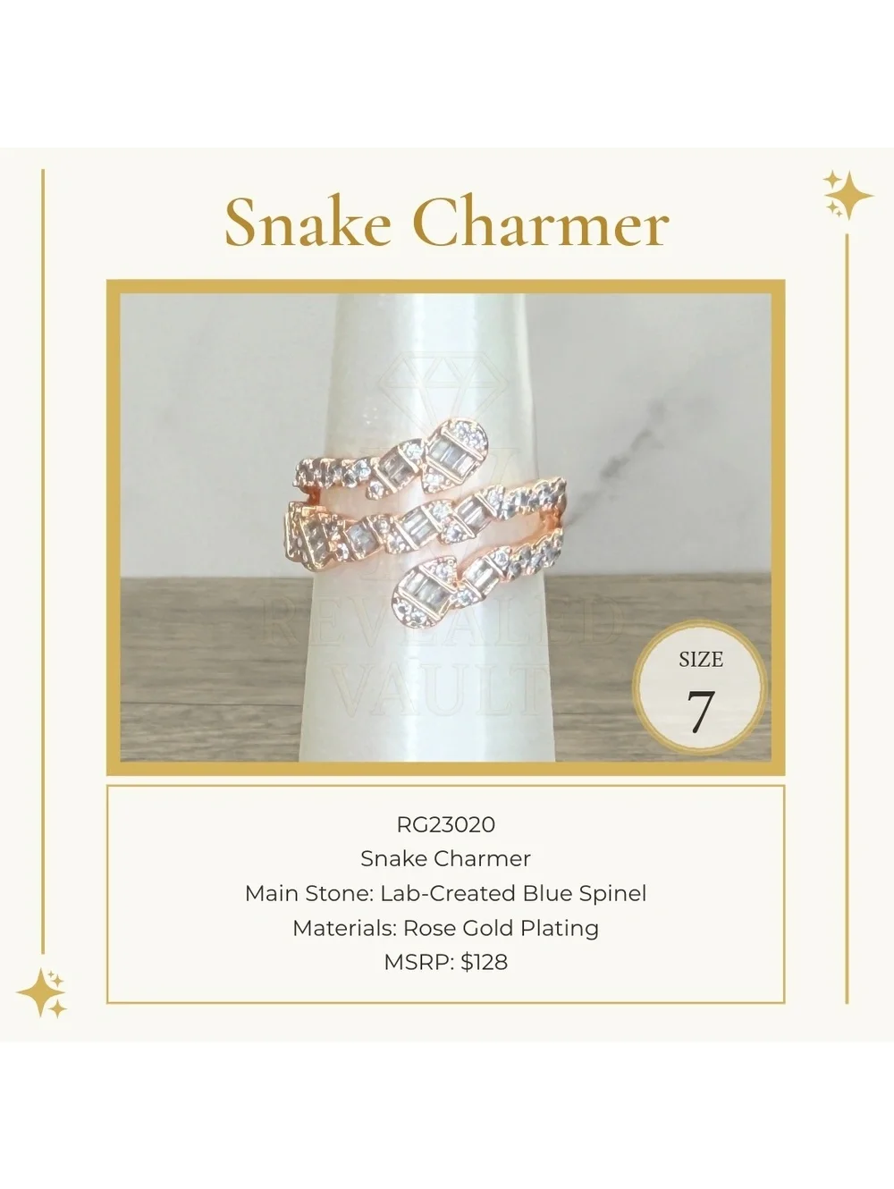 Snake Charmer - Size 7 - OG